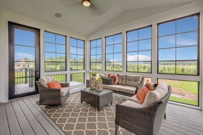 Sunroom with Panoramic Windows